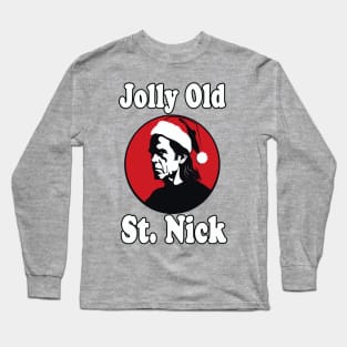 Jolly Old St. Nick Cave Long Sleeve T-Shirt